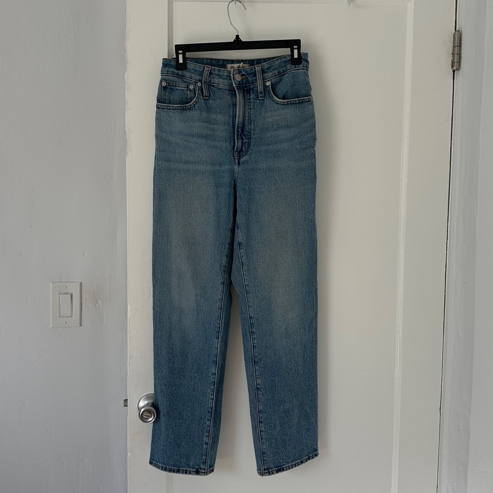MADEWELL curvy perfect vintage straight jeans 👖